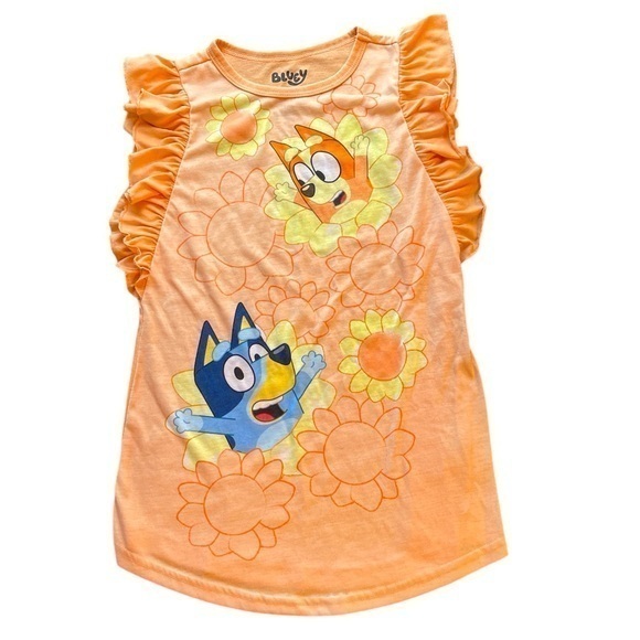 5T Girls Bluey Night gown - Picture 1 of 1